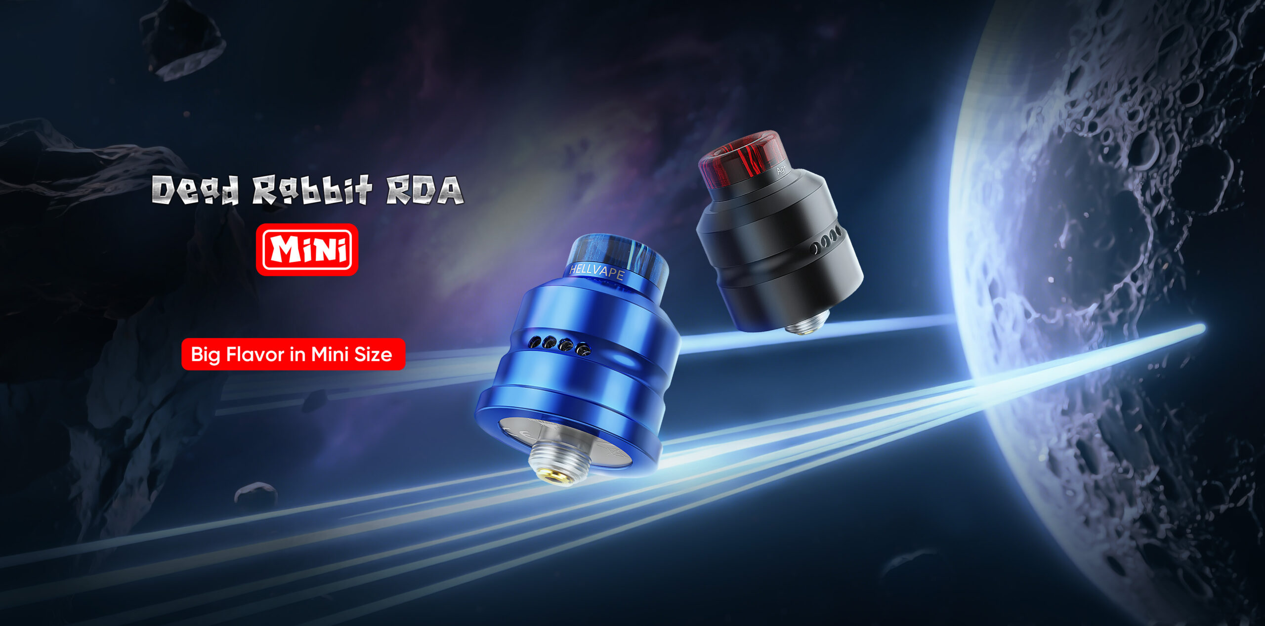 Hellvape Dead Rabbit Mini RTA compact 20mm design