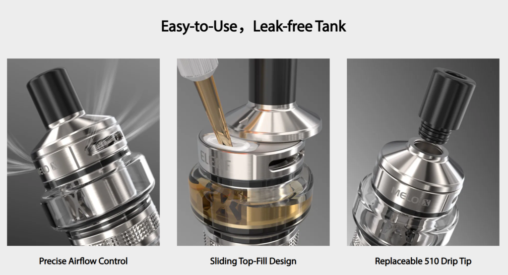 Eleaf iJust X Kit with 5ml MELO X Tank