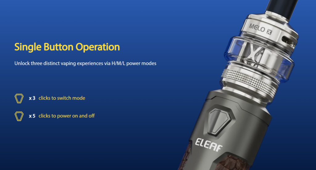 Eleaf iJust X Kit with 5ml MELO X Tank