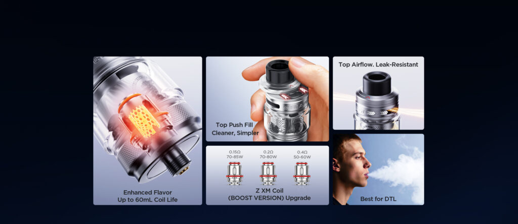 GeekVape Aegis Solo 5 Kit with Z Subohm Tank 5 and IP68 protection